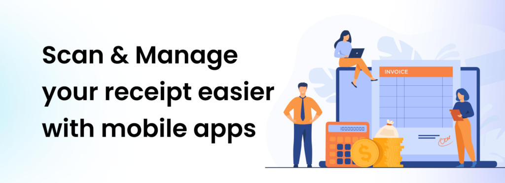managing personal receipts app