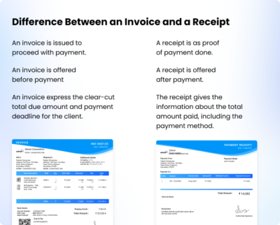 Difference | Invoice Vs Bill Vs Receipt | Estimate Vs Quote - Zetran