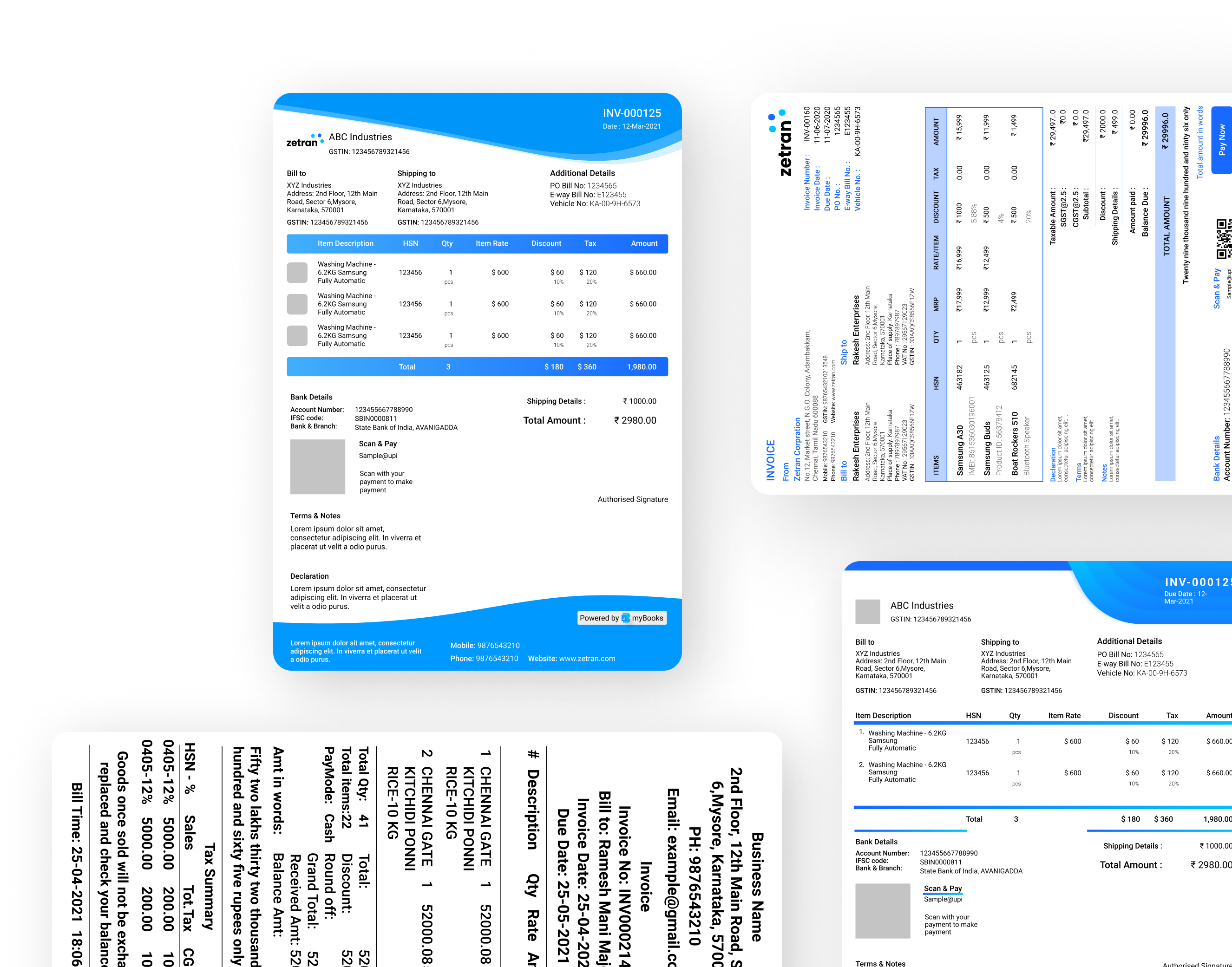 myBooks Templates