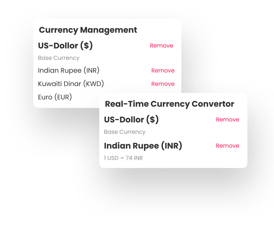 Currency management